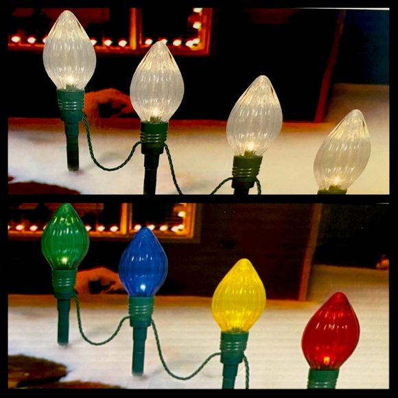 NIB 12 in. Multi-Colored Pathway Lights (10-Pack - Picture 1 of 9